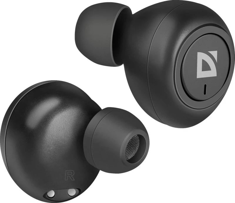 Kufje Defender Twins 638, wireless, të zeza