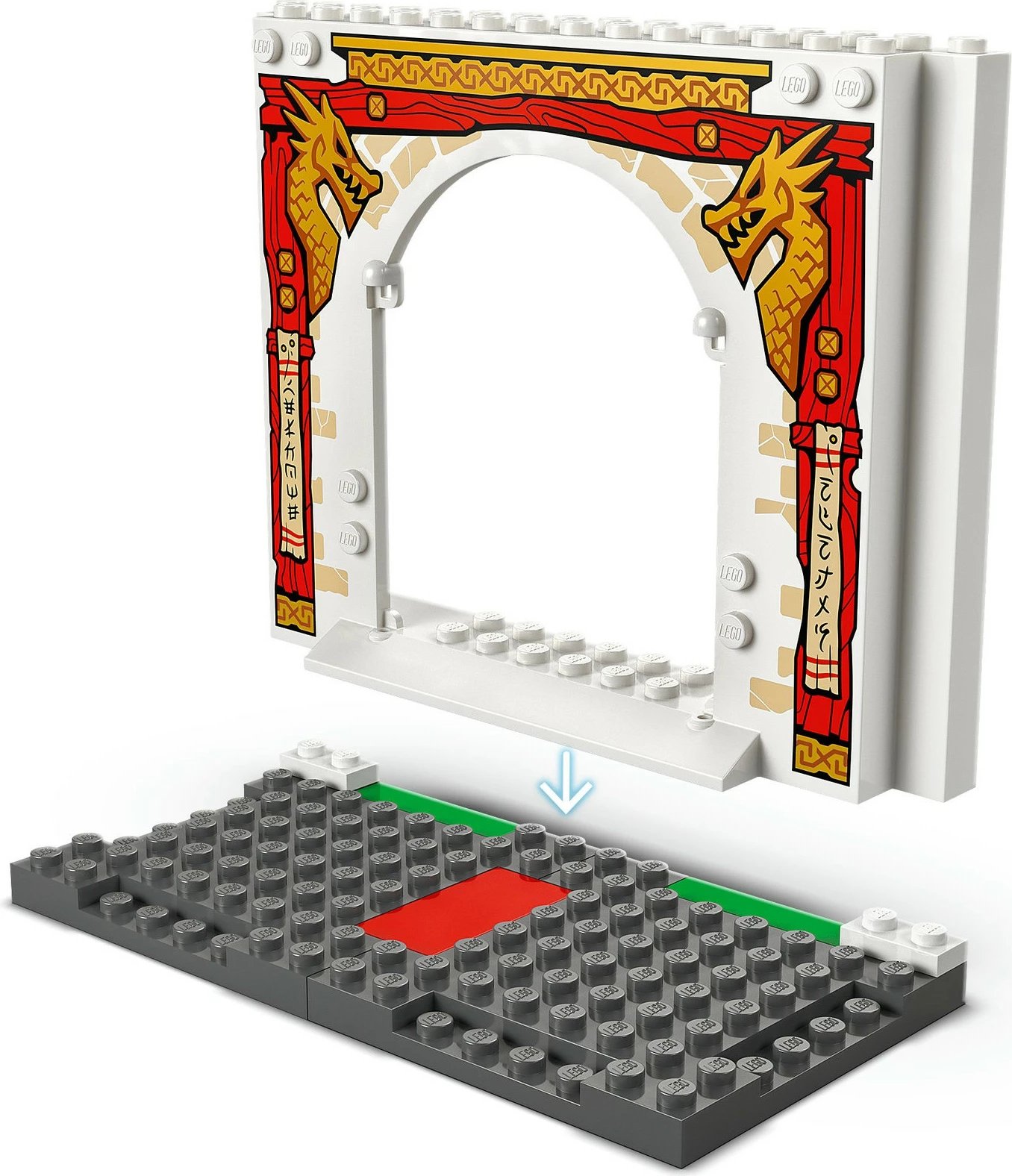 Set ndërtimi LEGO Ninjago 71831 Spinjitzu Tempel, 158 pjesë, multikolor