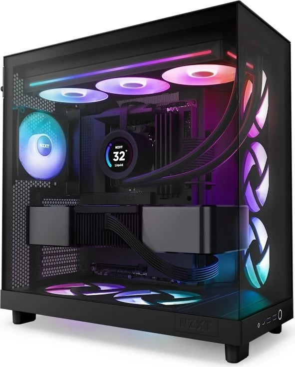 Ventilator për kasë NZXT RF-U36HF-B1, 36 cm, Ngjyrë e zezë