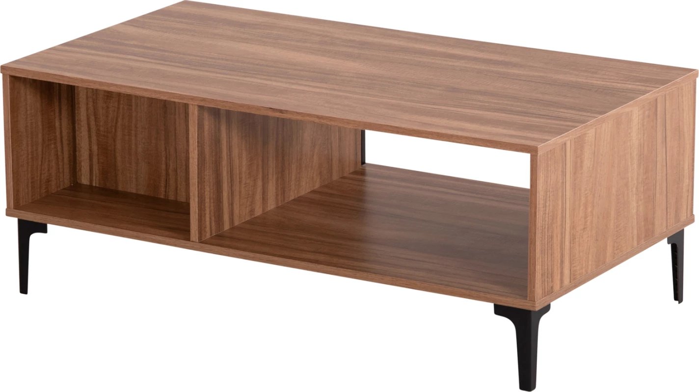 Tavolinë kafeje seri HARRY FH18007.01 melaminë ngjyrë druri natyral & e zezë 110x60x43,5Hcm. Tavolinë kafeje seri HARRY FH18007.01 melaminë ngjyrë druri natyral & e zezë 110x60x43,5Hcm.