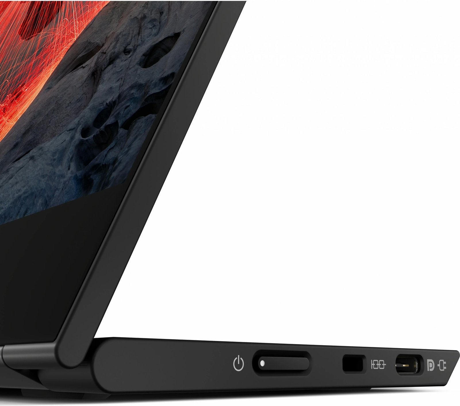 Monitor Lenovo ThinkVision M14t Gen 2, 35.6cm/14", Touch, 60Hz, Raven Black