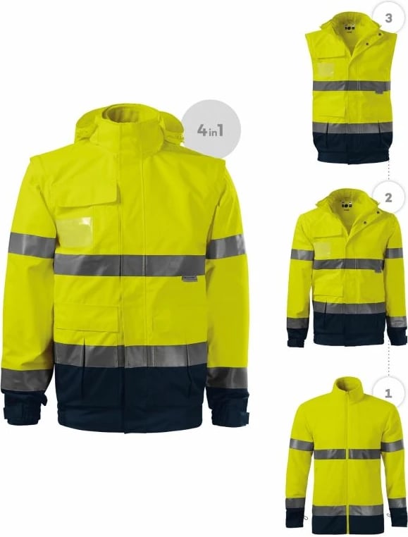 Xhakete për meshkuj Rimeck HV Guard, e verdhë fluoreshente