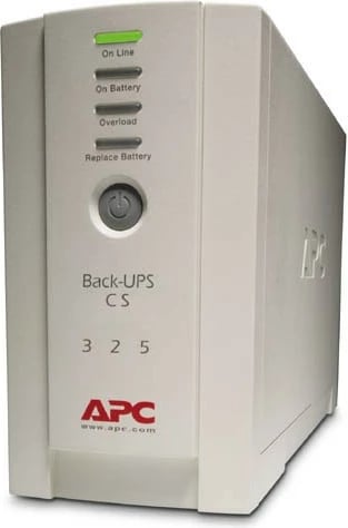 UPS APC Back-UPS 325VA BK325I, Tower, Bardhë