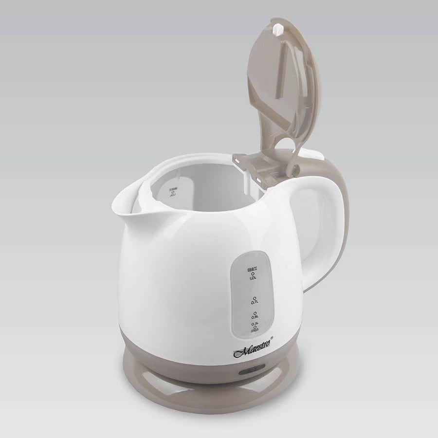 Çajnik elektrik  Maestro MR-012, i bardhë / bezhë