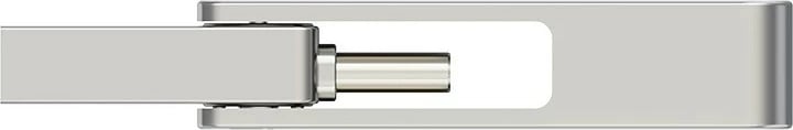 Pendrive PNY DUO LINK, 256GB, USB 3.2, Type-C/Type-A, Argjend