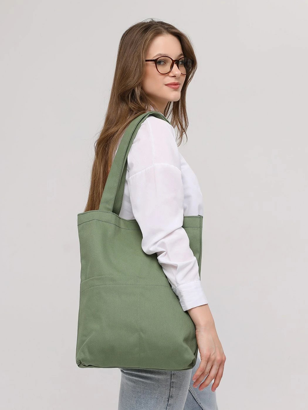 Çantë tote mint Zoozie Bags, 2073