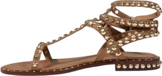 Sandale për femra Ash, beige