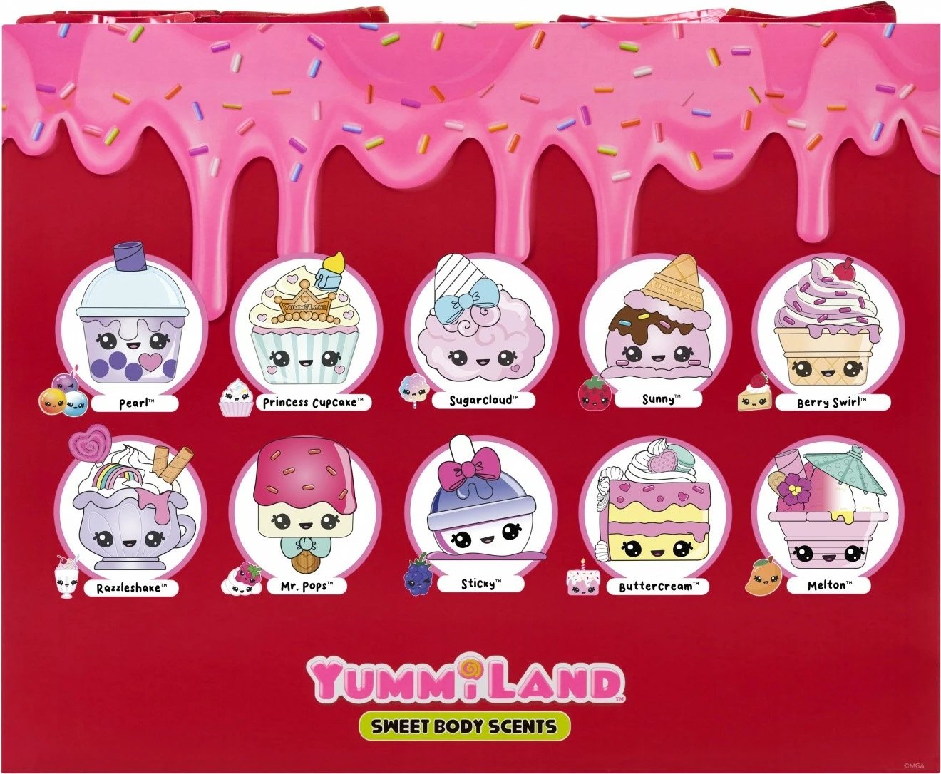 Set figurina Yummiland Num Noms Body Scent nga MGA, 24 copë, plastikë, për vajza