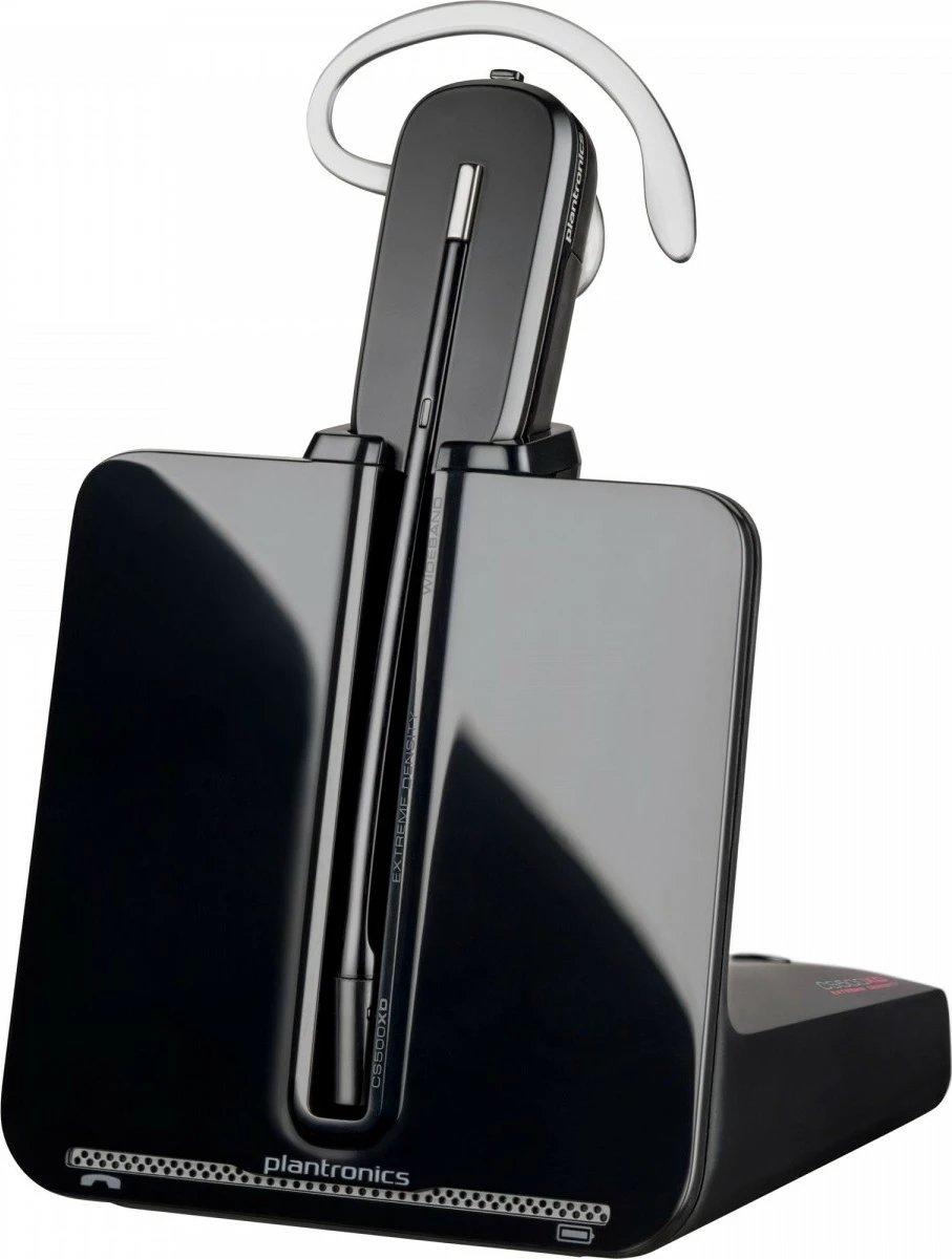 Kufje pa tela POLY CS540A, DECT, 1880-1900 MHz, me bazë, e zezë