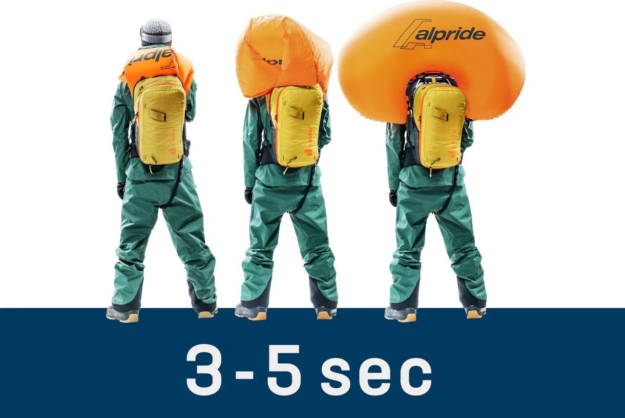 Çantë shpine Deuter Alproof Lite 22, për sport, Portokalli
