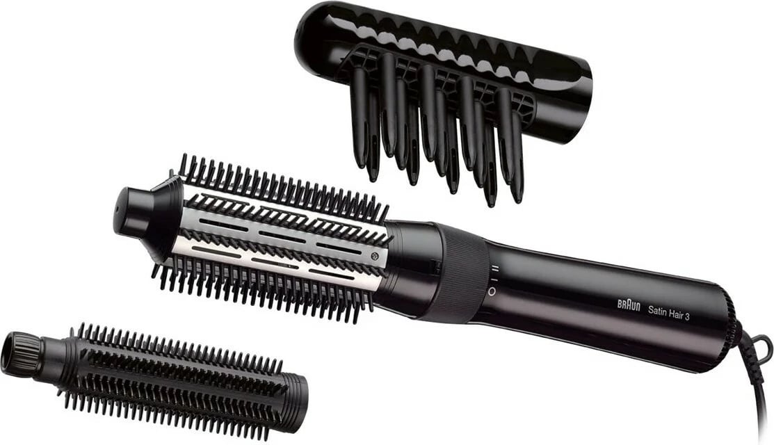 Furçë ajri e nxehtë Braun AS330, 400 W, e zezë