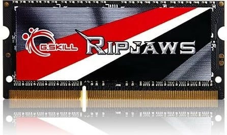 RAM Memorje G.SKILL Ripjaws SODIMM DDR3, 8GB (2x4GB), 1600MHz, CL9, 1.35V, për laptop