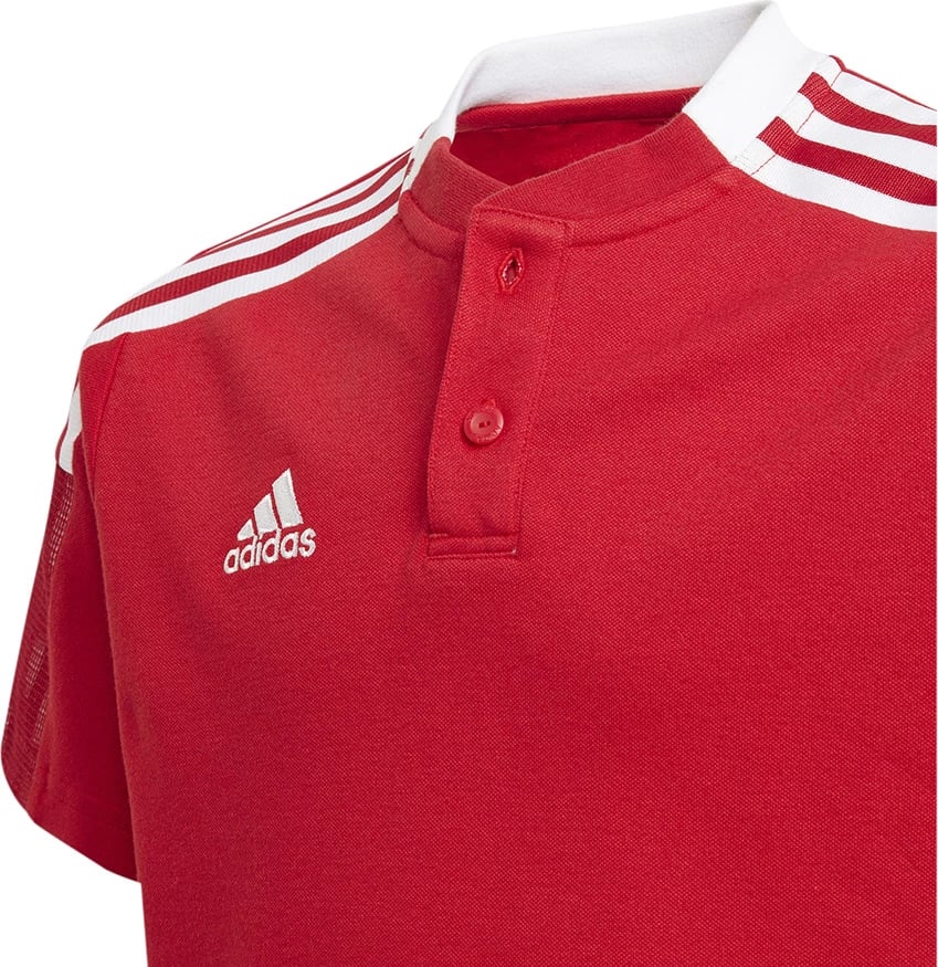 Maicë polo për fëmijë adidas, e kuqe