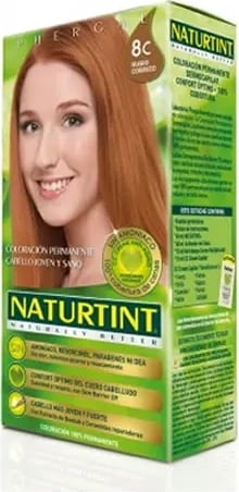 Ngjyrë për flokë NATURTINT 8C pa amoniak, 150ml unisex
