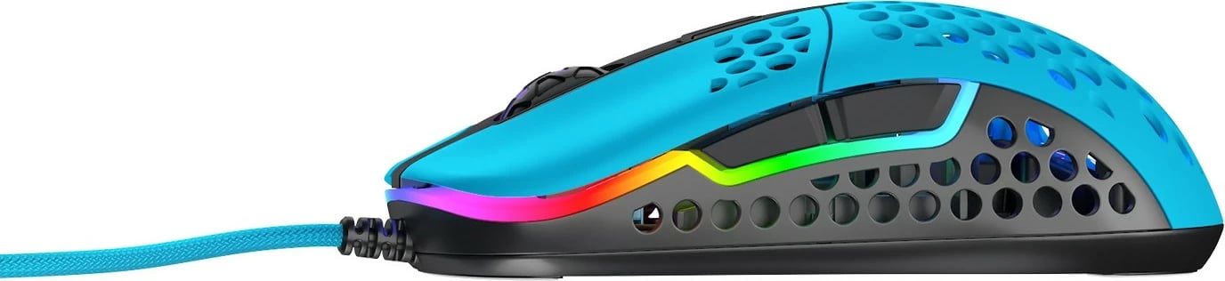 Maus Cherry XTRFY M42, Optik, USB Type-A, 16000 DPI, Blu