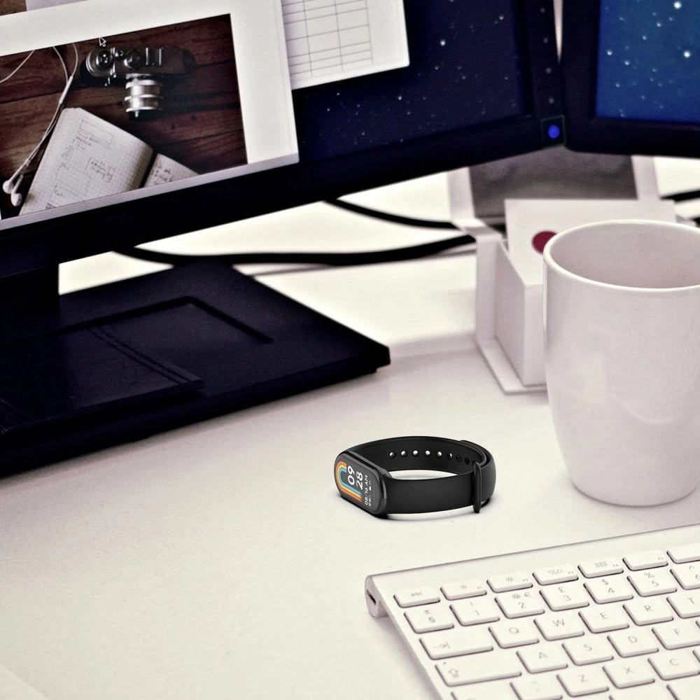 Rrip për orë të mençur Tech-Protect IconBand për Xiaomi Smart Band 8/8 NFC, i zi