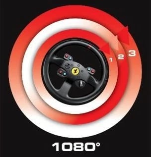 Timoni Thrustmaster T300 Ferrari Integral Alcantara, PC, PS4, PS3, i zi