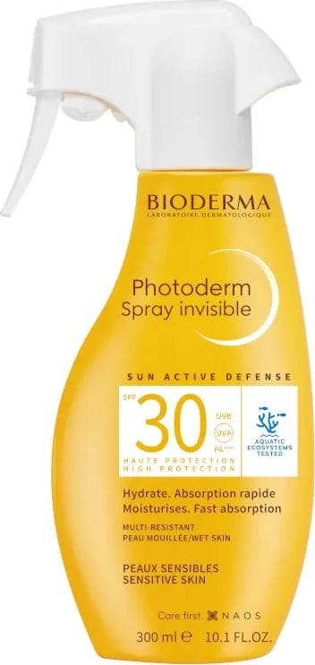 Spray për diell Bioderma Photoderm Spray Invisible SPF30 300ml