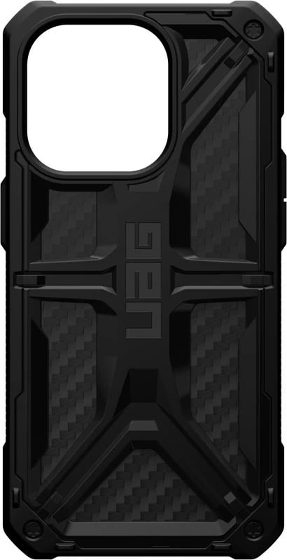 Mbështjellës Urban Armor Gear Monarch për celular Apple, 6.1", i zi