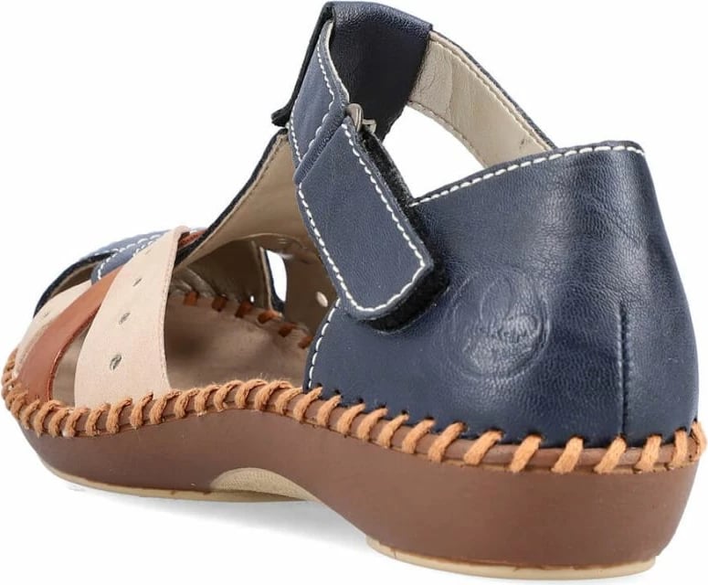 Sandale për femra Rieker, blu marine