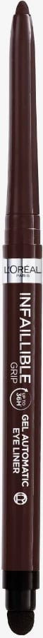 Lor. EYELINER Infaillible Brown Denim 36H Grip Gel Automatic