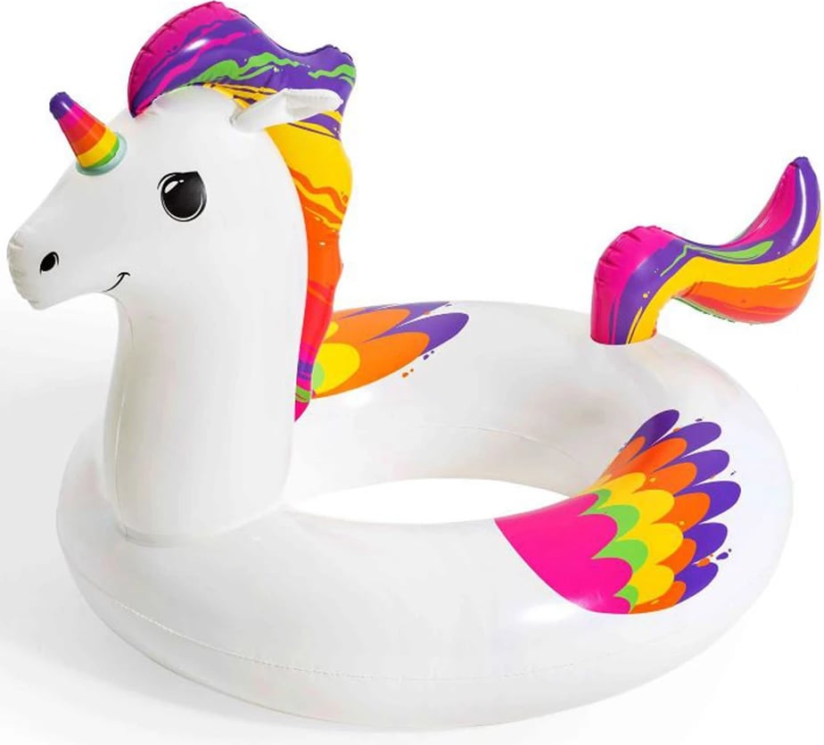 Unicorn rrathë noti për fëmijë Bestway, të bardhë