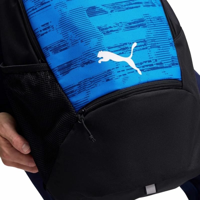 Çantë shpine Puma, uniseks, e zezë dhe blu