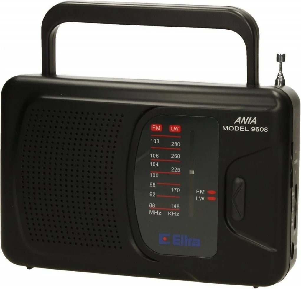 Radio portabile Eltra ANIA 3, mono, FM/LW, e zezë