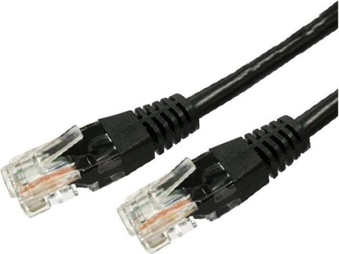 Patchcord rrjeti TB Cat.6, RJ45, 0.5m, e zezë, set prej 10 copë