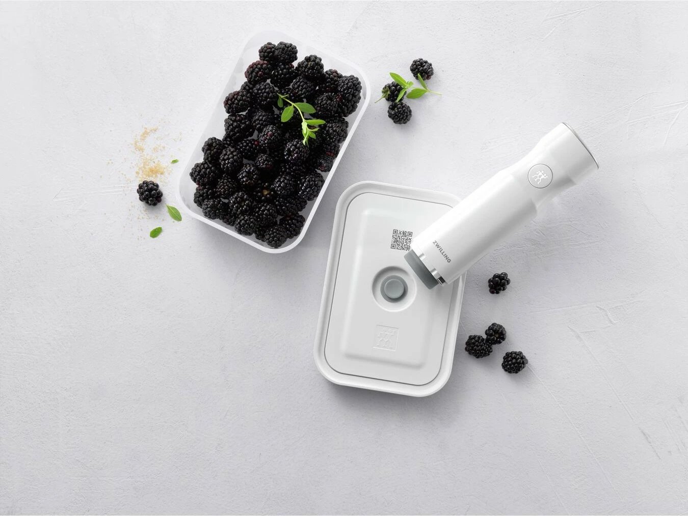 Enë dreke Zwilling Fresh & Save, plastikë, silikon, gri