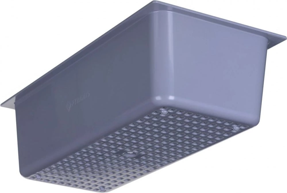 Insert lavamani PYRAMIS, poliuretan, 111x111x111 mm, bardhë