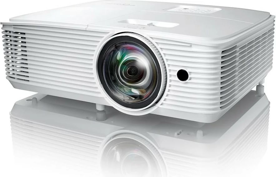 Projektor Optoma H117ST, DLP, 1280x800, 3800 lumen, 3D, i bardhë