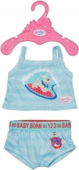 Set i brendshëm për kukulla Baby Born Zapf 43 cm, rozë ose kaltër
