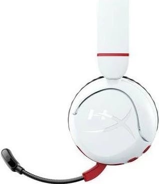 Kufje HyperX Cloud Mini Wireless, Bluetooth, mikrofon, bardhë
