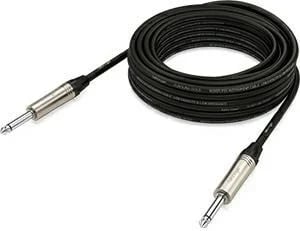 Kabëll instrumenti Behringer GIC-1000, 1/4" mono jack, 10m, Zi