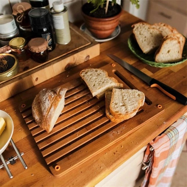 Dërrasë prerëse Fiskars 1059230, Bambus, Drejtkëndëshe