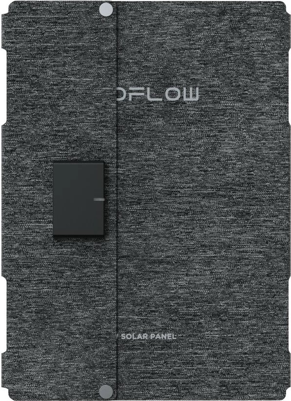 Panel diellor EcoFlow 45W, monokristalin, IP68, USB Type-C, zi