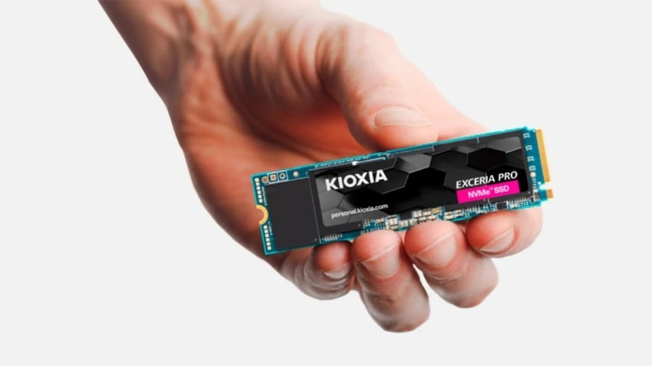 SSD Kioxia Exceria Pro 1TB, NVMe, M.2 2280, PCIe 4.0 SSD Kioxia Exceria Pro 1TB, NVMe, M.2 2280, PCIe 4.0