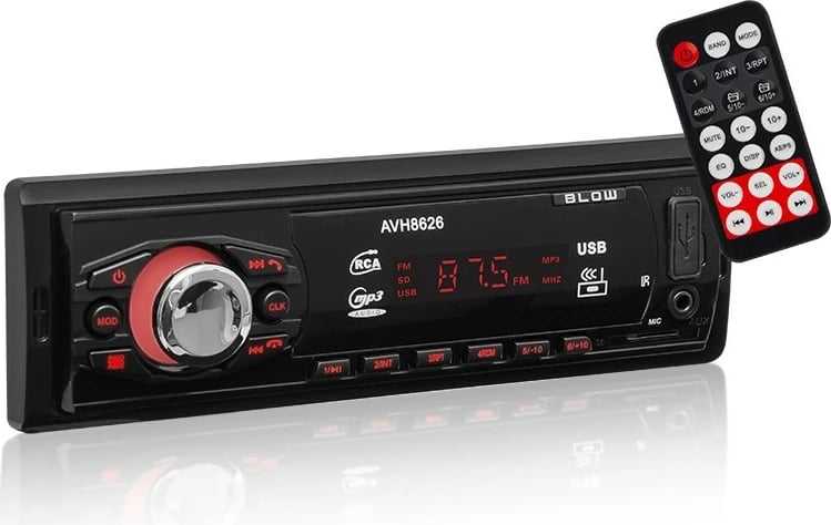 Radio veture BLOW AVH-8626, MP3/USB/SD/MMC/BT, e zezë me pilot
