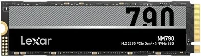 SSD Lexar NM790, 4 TB, M.2, PCI Express 4.0, NVMe, i zi