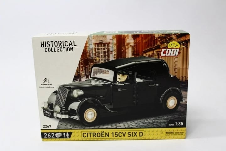 Set ndërtimi COBI Citroen 15CV SIX D, 262 pjesë, Zi