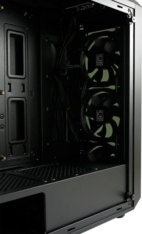 Kasë LC-Power 703B Quad-Luxx, midi tower, RGB