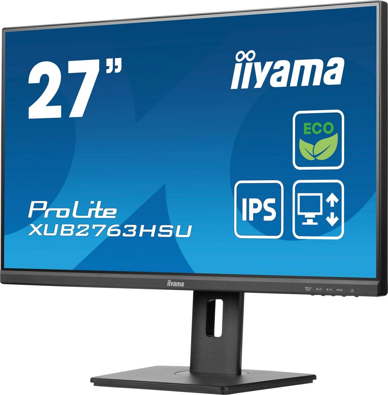 Monitor iiyama ProLite XUB2763HSU-B1, 27", Full HD, LED, 3 ms, i zi