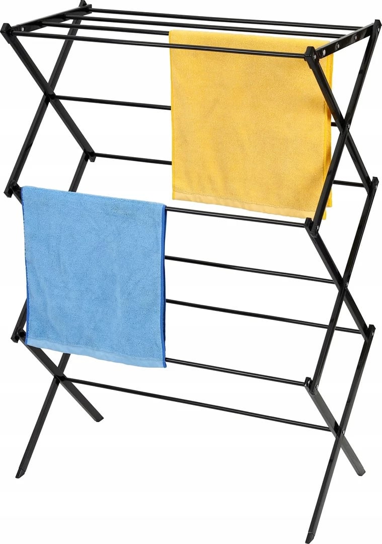 Tharës rrobash PROMIS TORINO, vertikal, ngjyrë e zezë