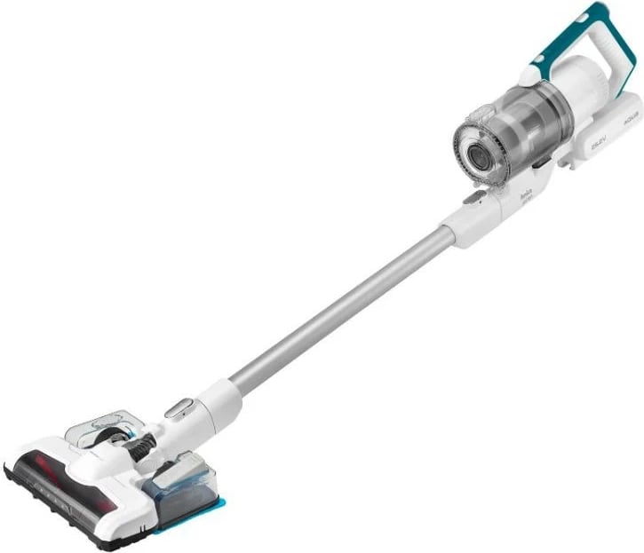 Fshesë me korrent vertikale Amica JORAN AQUA VM 9003, pa kabllo, 0.6L, Argjendtë/Bardhë