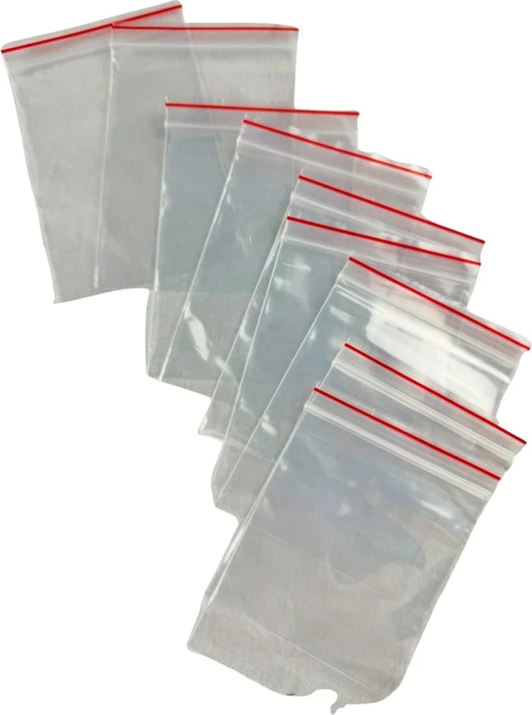Qese me zinxhir BESTPAK 200x300 mm, 100 copë, Transparente
