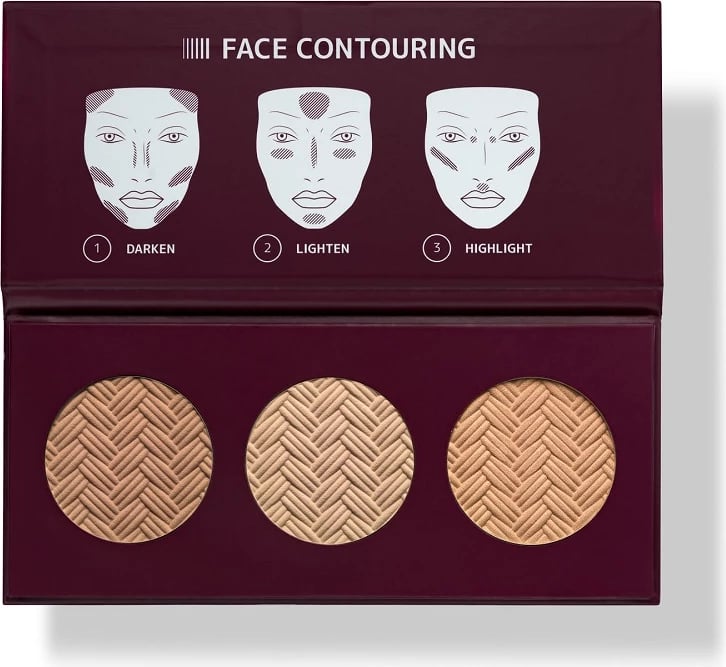 Paletë për konturim Affect Contour Palette për femra, 18g