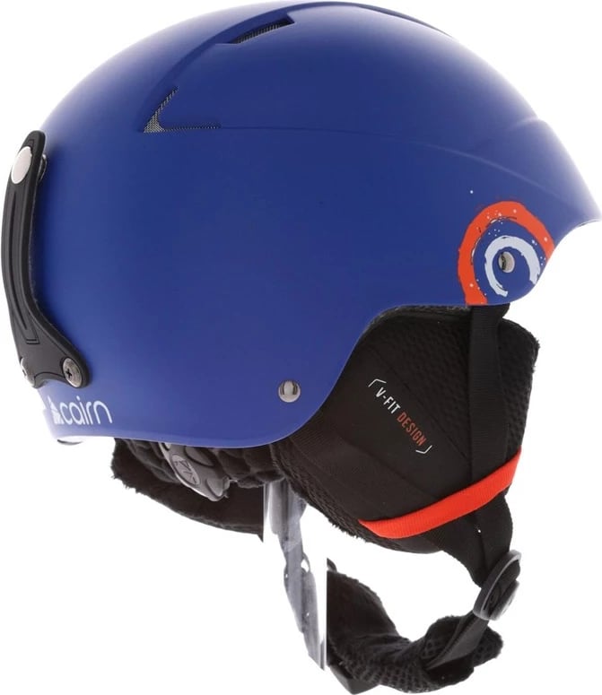 Helmetë ski Cairn Flow Junior King Blue Heros, për fëmijë, 46/48, Kaltër