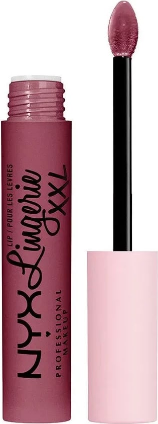 Buzëkuq i lëngshëm mat NYX Lip Lingerie XXL unisex Bust-Ed