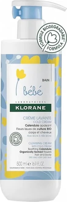 Krem pastrues për bebe KLORANE Cold Cream 500ml